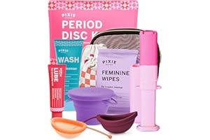 Pixie Menstrual Disc Kit – Reusable Silicone Period Disc Set for Comfortable Monthly Use