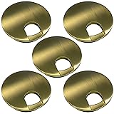 Electriduct 2-3/8" Metal Desk Grommet Two-Piece