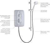 Mira Jump Electric Shower 10.8 kW White Chrome 1.1788.012 view 5