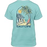 Salt Life Unisex-Child Board Room Youth Short Sleeve Tee