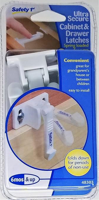 Amazon Com Ultra Secure Cabinet Drawer Latches By Safety 1st