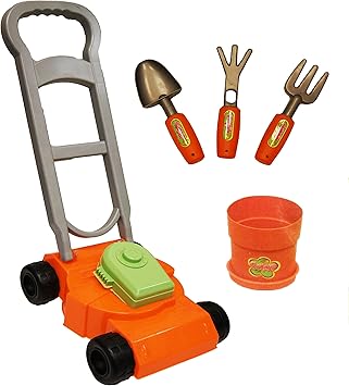 kids lawn mower set