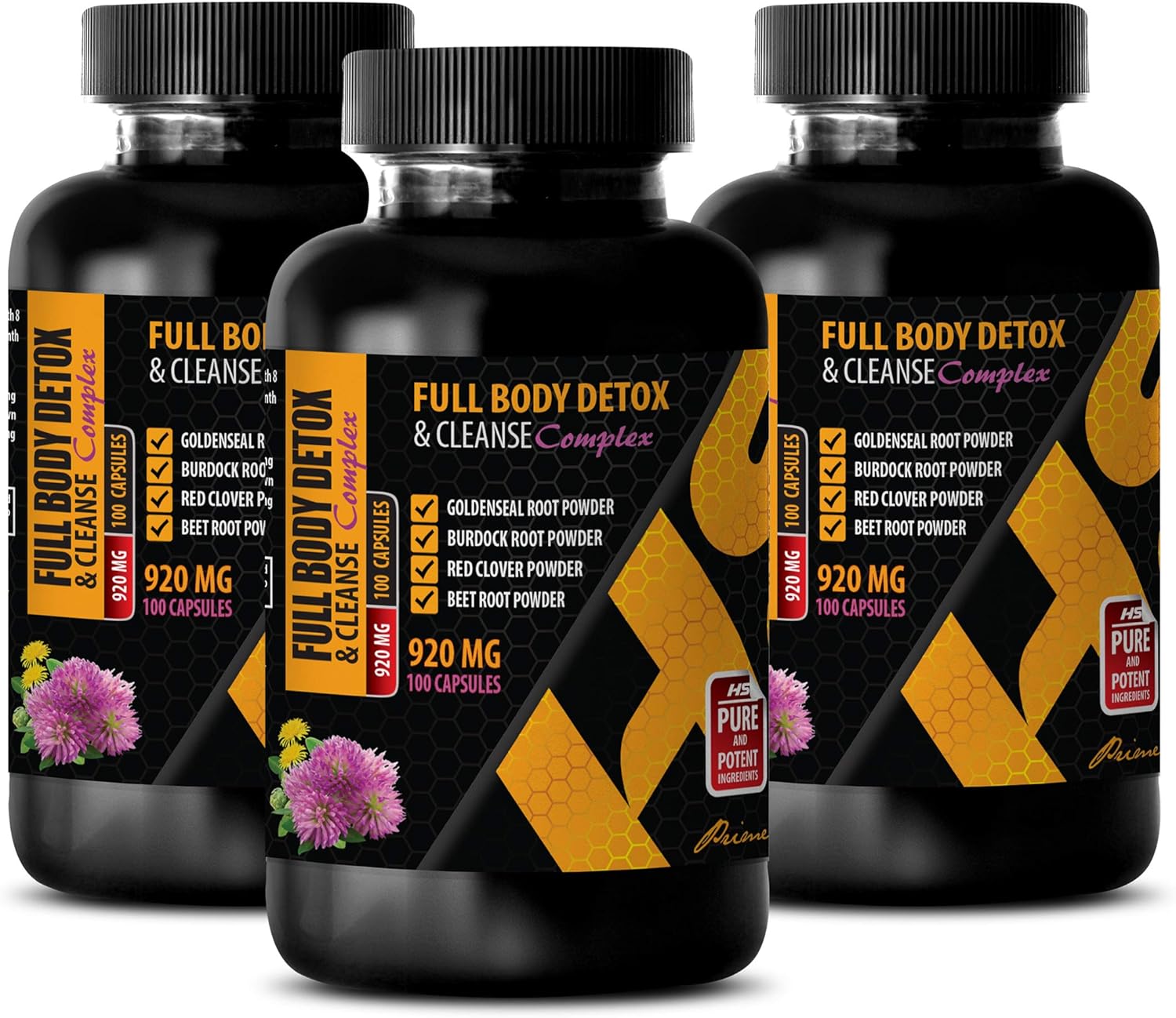Body Detox Natural Full Body Detox and Cleanse 920 MG