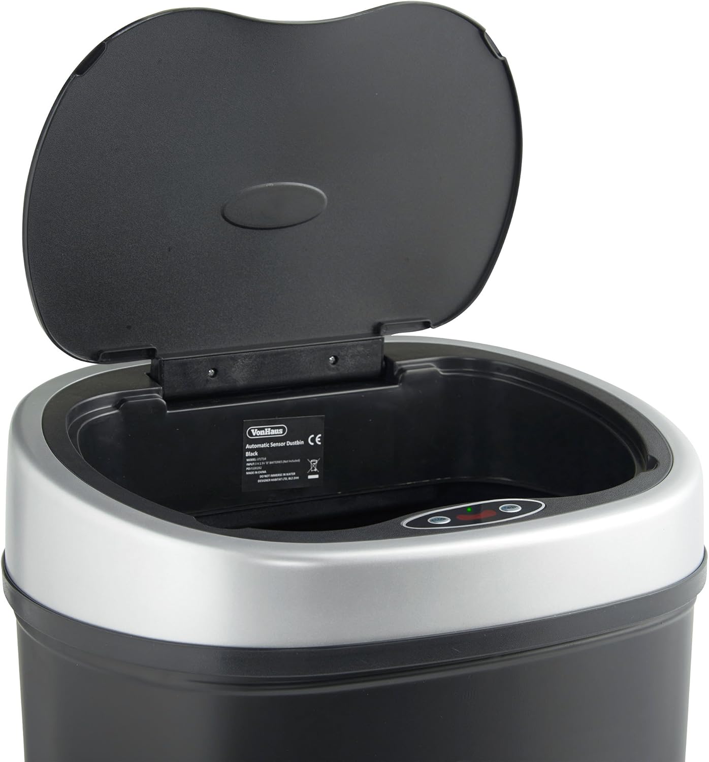 Home VonHaus 50L Sensor Bin Automatic Touchless Kitchen Waste Dustbin
