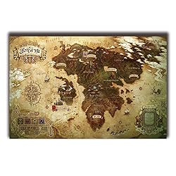 Final Fantasy XIV Online A Realm Reborn Full Map