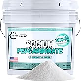 TradeGrade Sodium Percarbonate Powder – Oxygen Bleach Powder for Laundry, Home & Outdoor Cleaning – Unscented Multi-Purpose Cleaner and Stain Remover in Resealable Bucket (240 Ounce)