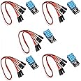 Teyleten Robot DHT11 Digital Temperature and Humidity Sensor Module for Arduino Raspberry 5pcs
