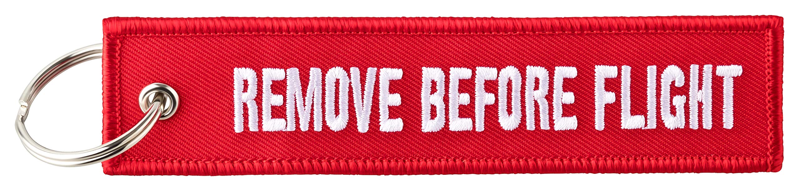 REMOVE BEFORE FLIGHT Keyring Keychain