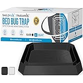 Bed Bug Trap &mdash; 4 Pack | TruGuard XL Bed Bug Interceptors (Black) | Extra Large Bed Bug Traps for Bed Legs | Reliable Insect Detector, Interceptor, and Monitor for Pest Control and Treatment