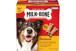Milk-Bone Original Dog Treats Biscuits for Medium Dogs, 10 Pound