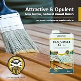 Barrettine Premier Danish Oil 1L Deep Wood Finish Water Repellent view 7