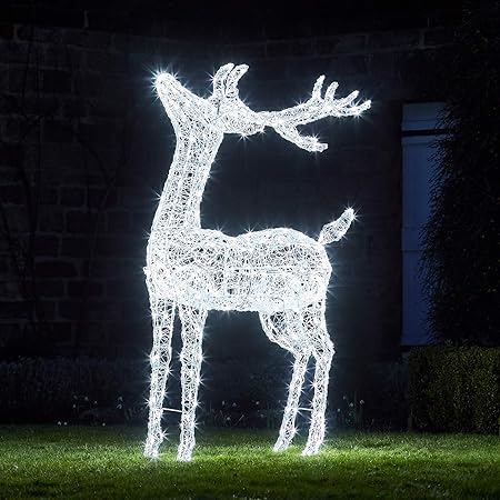 YMYNY - Catena Luminosa A LED, [1 Confezione], A Batteria, Con 50 LED Bianchi Caldi Da 5 M Su Filo Argentato Per Camera Da Letto Feste Matrimoni Bianco Caldo 87760005