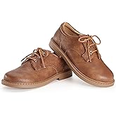 PATPAT Boys Girls Dress Shoes,Oxford Loafers Formal School Shoes for Toddler Little Big Kids