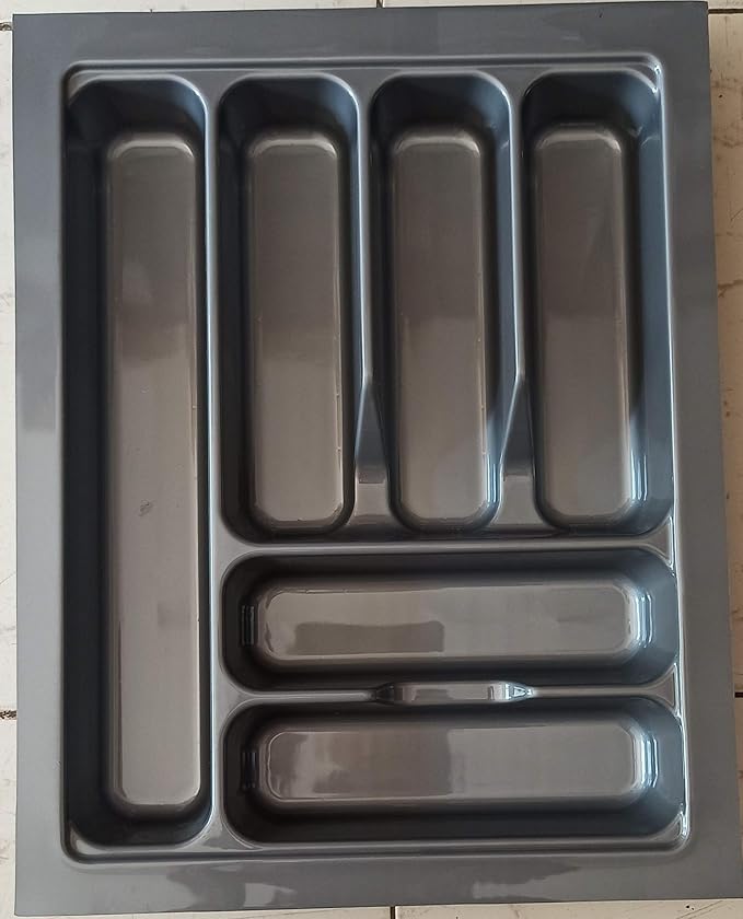 Buy Now & Ever PVC Cutlery Tray, 15X19inch, Grey Online at Low Prices