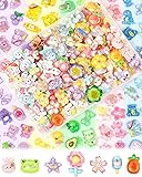 FIVEIZERO 100PCS Cute Slime Charms Bulk Set