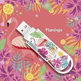 Integral 128GB XPression USB 3.2 Flamingo Pen Drive External Storage view 3