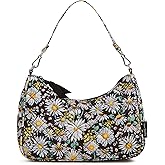 Vera Bradley Womens Cotton Frannie Mini Crescent Crossbody Purse