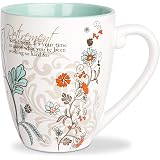 Tazza Pavilion Con Frase Ispirazionale “The Best Things In Life” – 567 Ml, Regalo Perfetto