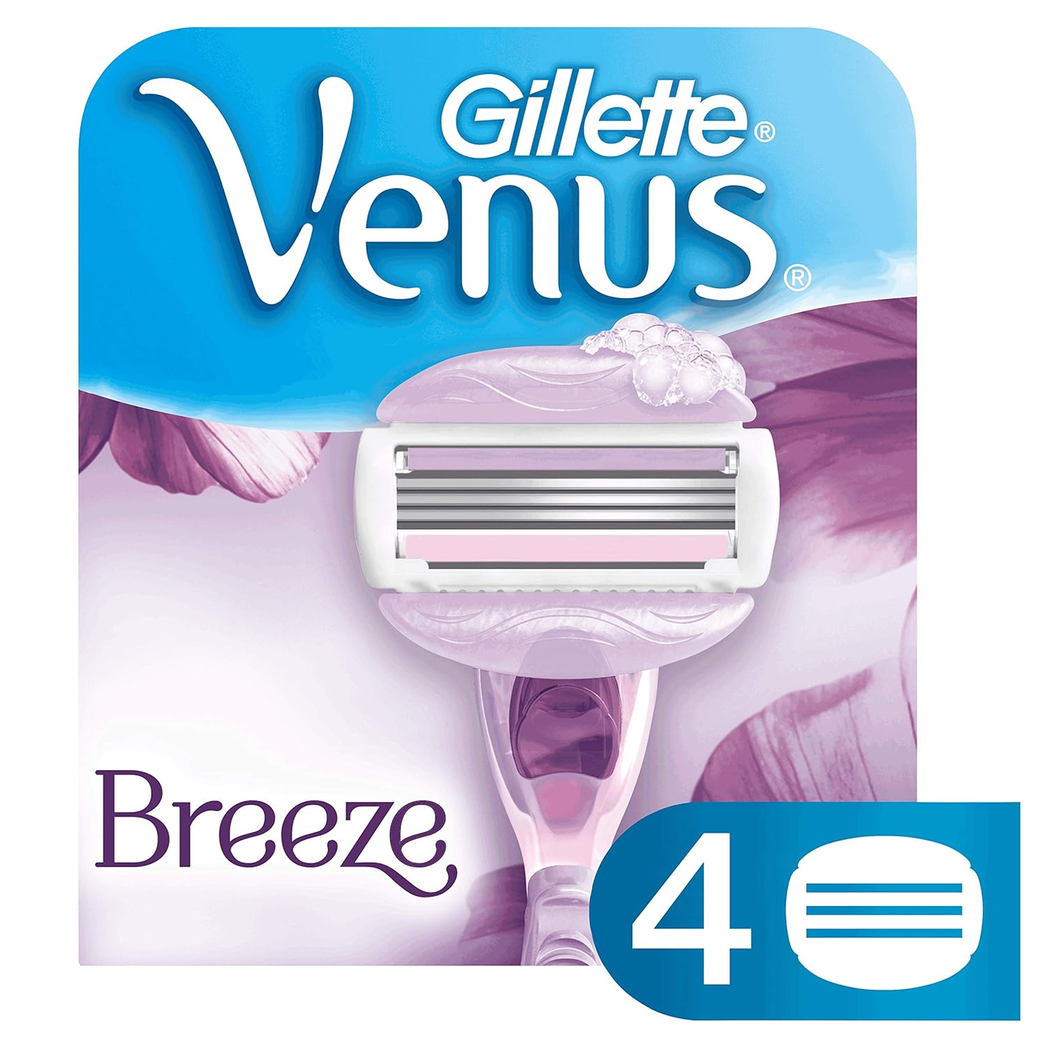 Gillette Venus Breeze Women's Razor Blade 4 Refills Amazon.co.uk
