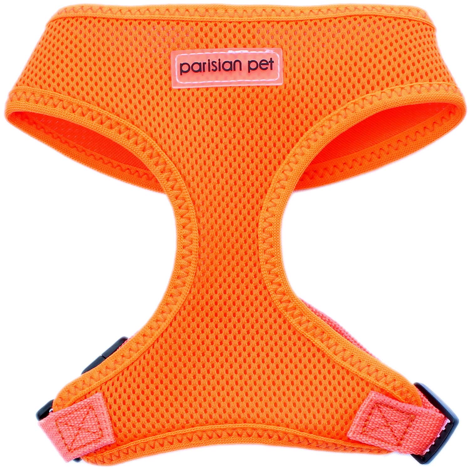 Parisian Pet Freedom Dog Harness, Medium, Bright Orange