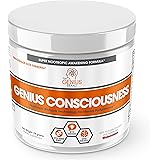 Genius Consciousness - Super Nootropic Brain Booster Supplement - Enhance Focus, Boost Concentration & Improve Memory | Mind Enhancement with Alpha GPC & Lions Mane Mushroom for Neuro Energy & IQ