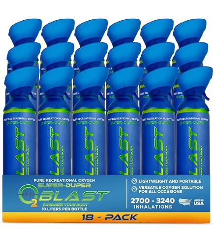 Amazon.com: O2 Blast - Pure Oxygen Supplement, Portable Can Filled