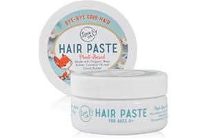 LANE & CO. Hair Paste - Plant-Based Styling Paste for Babies, Toddlers, Kids - Natural & Organic Formula, Safe & Non-Sticky, Tame Bed Head & Flyaway Hair, 2oz