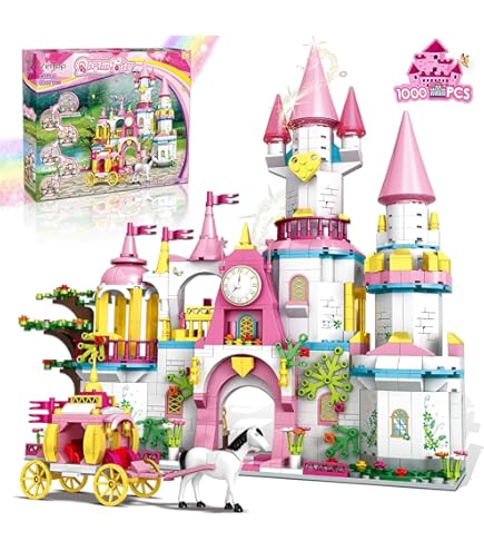 Castle STEM Building Toys for Girls Ages 6 7 8 9 10 11 12 Years