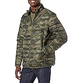 Amazon Essentials Men's Packable Lightweight Water-Resistant Puffer Jacket (Available in Big & Tall)