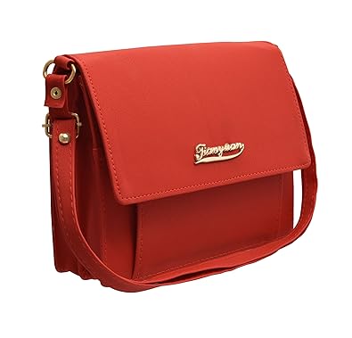 TAP FASHION Fancy Stylish PU Synthetic Womens Sling Bag with Adjustable Strap for Ladies and Girls