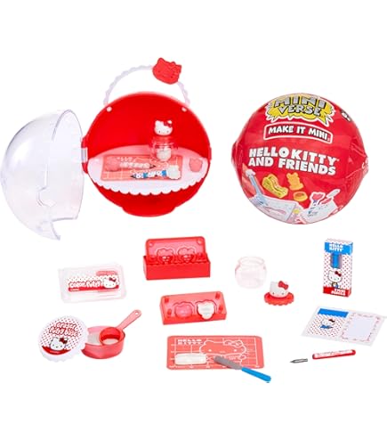 【海外限定】ミニバース Make It Mini スぺーシズ キティ サンリオ Amazon.com: MGA's Miniverse Make It Mini Hello Kitty and Friends