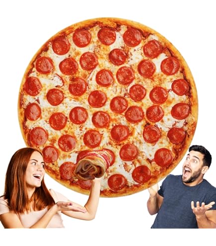 Amazon Round Pizza Blanket Wenosda 150cm Pizza Blanket Round Food