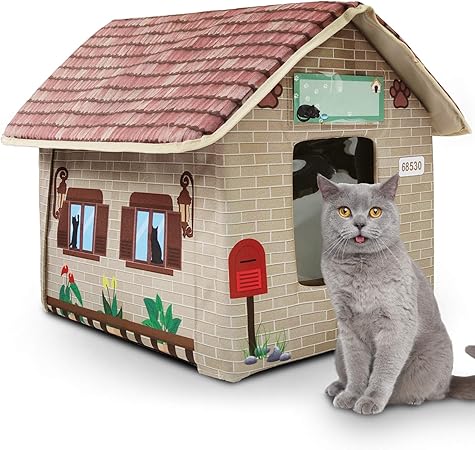 warm outdoor cat house