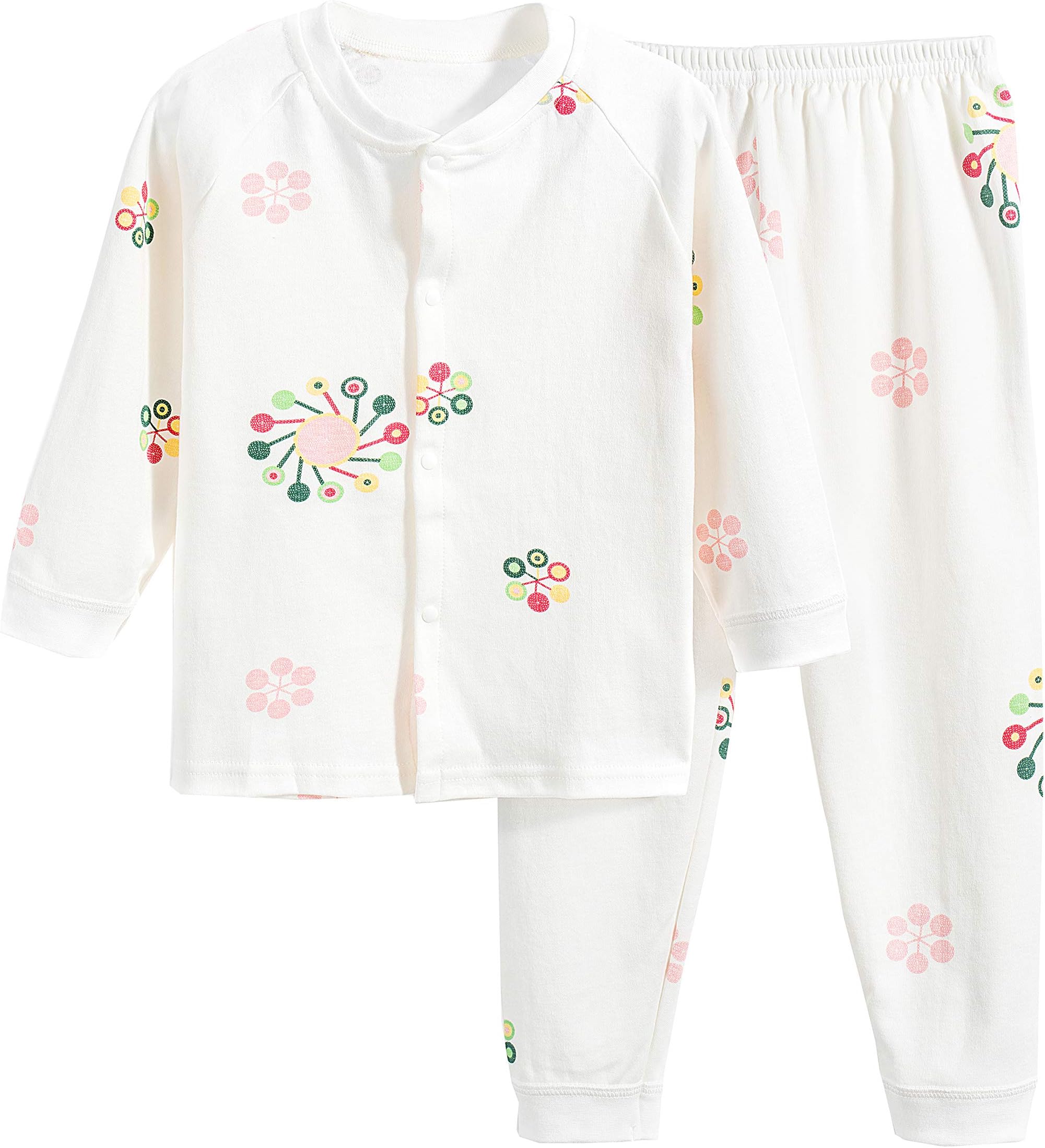 KuKaVeela Pajamas Sets Boy Girl Sleepwear Kid Toddler Cotton Home wear Cartoon Printed