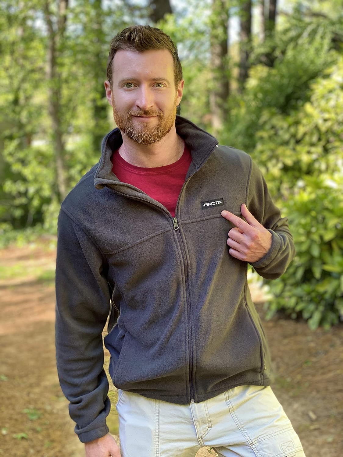 Arctix Men's Journey Fleece Jacket: Clothing