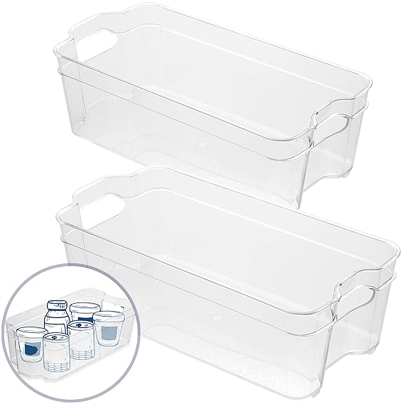 Hausfelder ORDNUNGSLIEBE Kühlschrank Küchenschrank Organizer Set