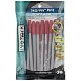 Promarx TC Ball Pro Grip Stick Kugelschreiber - 6er-Set In Trendigen Farben, 1,0 Mm Wolframkarbid-Kugel