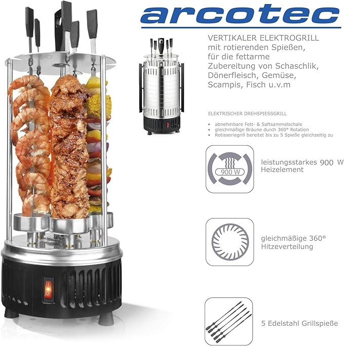 Russischer schaschlik elektrogrill