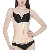 LARTIGUE Latex Waist Trainer for Women Underbust Sport Workout Corset Girdle Shapewear Hourglass Body Shaper