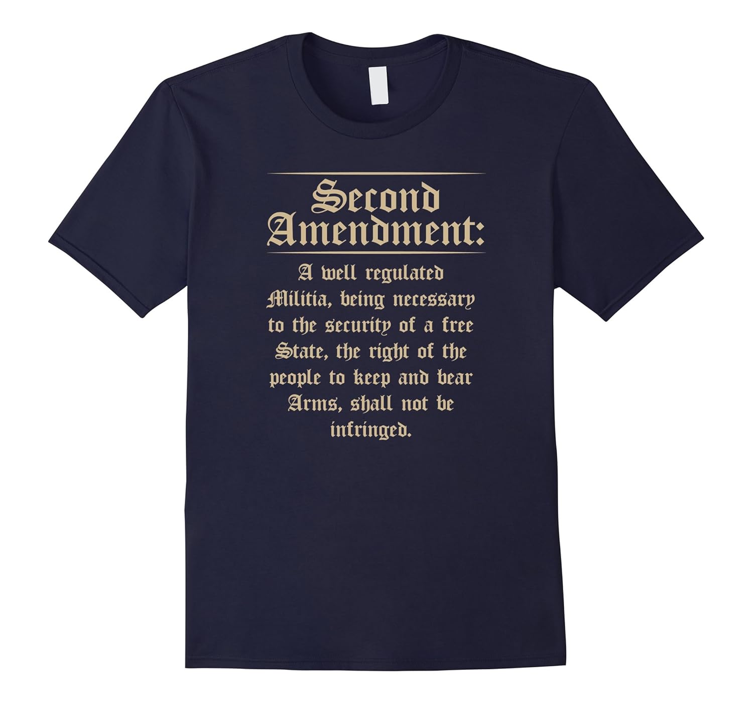 Second Amendment 2nd Amendment T-Shirt for Women Men-Rose