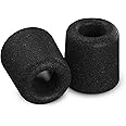 Comply 600 Core Series | Memory Foam Replacement IEM Ear Tips for Truthear, Sennheiser, Moondrop & More | Superior Noise Isolation, Ultimate Comfort, Secure Fit | Black, Small (3 Pairs)