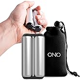 ONO Roller - Handheld Fidget Toy for Adults | Help Relieve Stress, Anxiety, Tension | Promotes Focus, Clarity | Compact, Portable Design (Grey, Full Size - Aluminum)