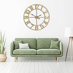 Sorbus Large Wall Clock for Living Room Decor