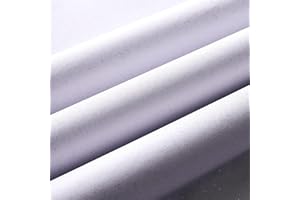 Wooqu Book Cloth, Fabric Surface and Paper Backed, Durable, Strong, 17x29”, for Book Binding, Glitter White