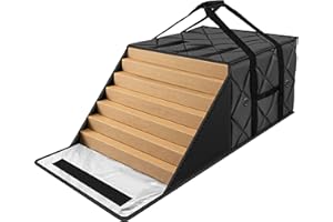 MyLifeUNIT Pizza Bag for Delivery, Thermal Insulated Pizza and Food Delivery Bag, 20" x 20" x 14" Pizza Warmer Bag, Holds 6-7