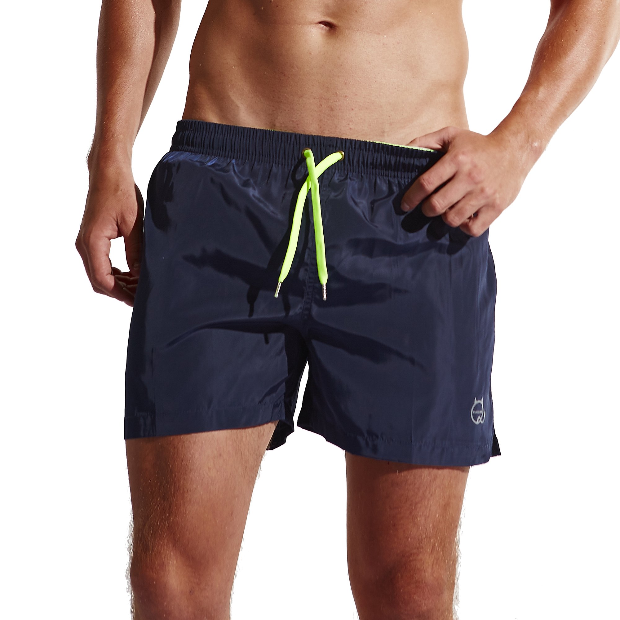 Men's Shorts Swim Trunks Quick Dry Beach Shorts with Pockets for Surfing Running Swimming Watershort