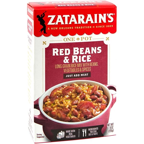 ZATARAIN’S RED BEANS & RICE, 8 OZ