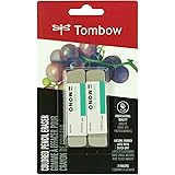 Tombow 67304 MONO Sand Eraser, 2-Pack. Silica Eraser Designed to Remove Colored Pencil and Ink Markings…