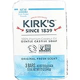 Kirk's Natural Castile Soap Original - 4 Oz Each, 4 ounces