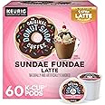 The Original Donut Shop Sundae Fundae One Step Latte, Keurig Single Serve K-Cup Pods, 60 Count (6 Packs of 10)